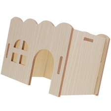 Hamster Hideaway House Activity Center Indoor Guinea Pig Cage Toy