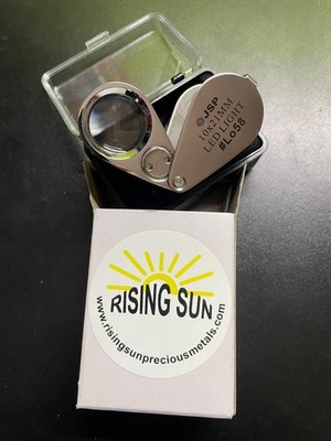 ''10 X Magnifier Loupe'' '' Rising Sun''