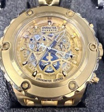 Orologio Invicta Reserve Specialty Subaqua 52 mm COSC cronometro svizzero oro - 12909
