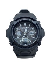 CASIO Solar Watch G SHOCK/Digital/Rubber/BLK/BLK//