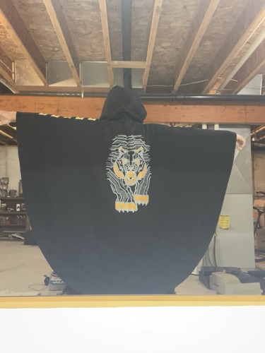 CLOAK Brand Black Hooded Cloak Cyber Tiger Circuit Board Deadstock Markiplier