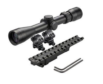 7x32 Long Eye Relief Scope Mauser K98 Rifle Weaver Picatinny Rail 2x32 Long