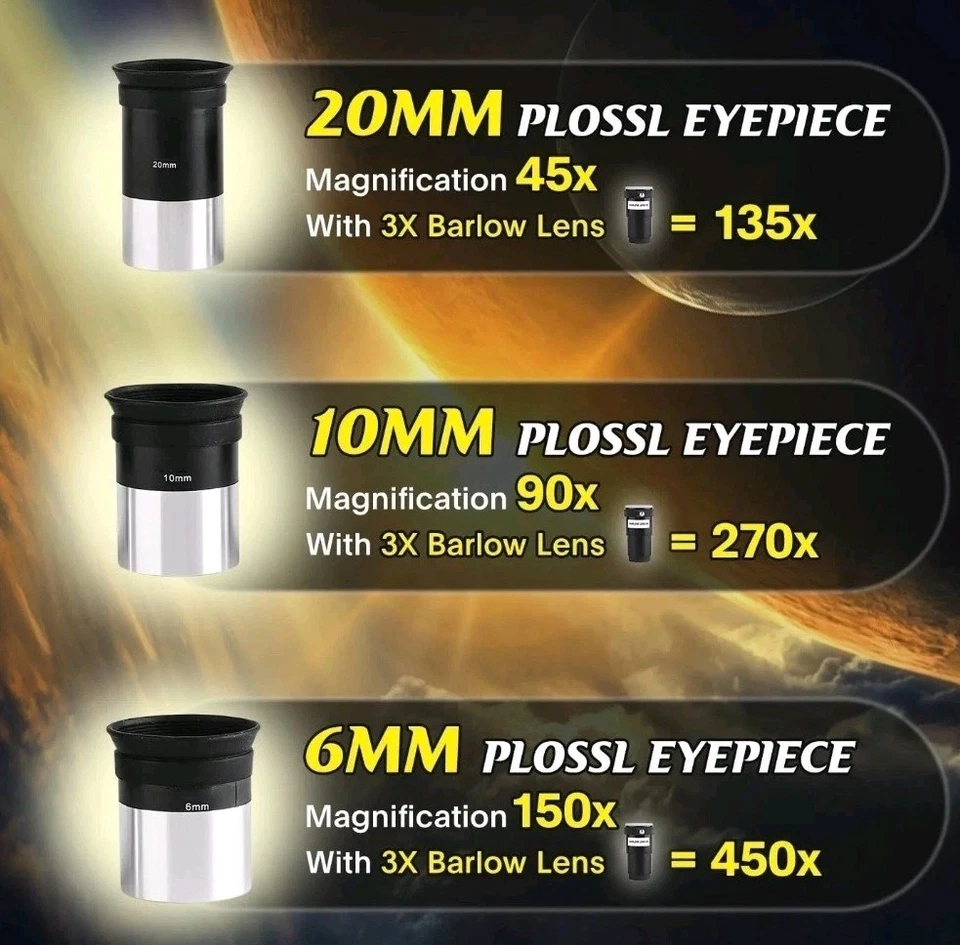 900mm large aperture ultra long focal length professional refracting astronomica - Image 3 of 4