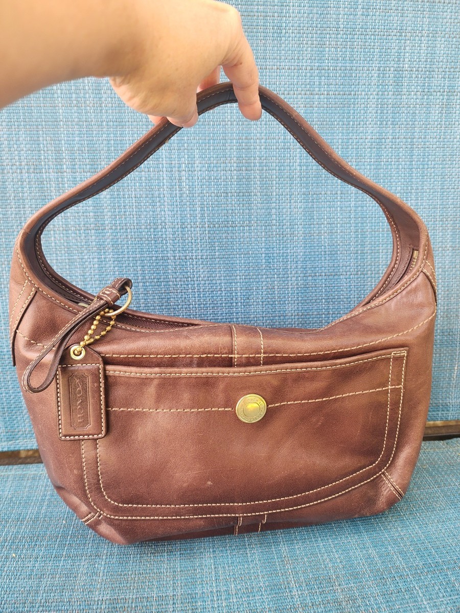 Coach Y2K Brown Leather Ergo Hobo Shoulder Bag - VINTAGE Classic