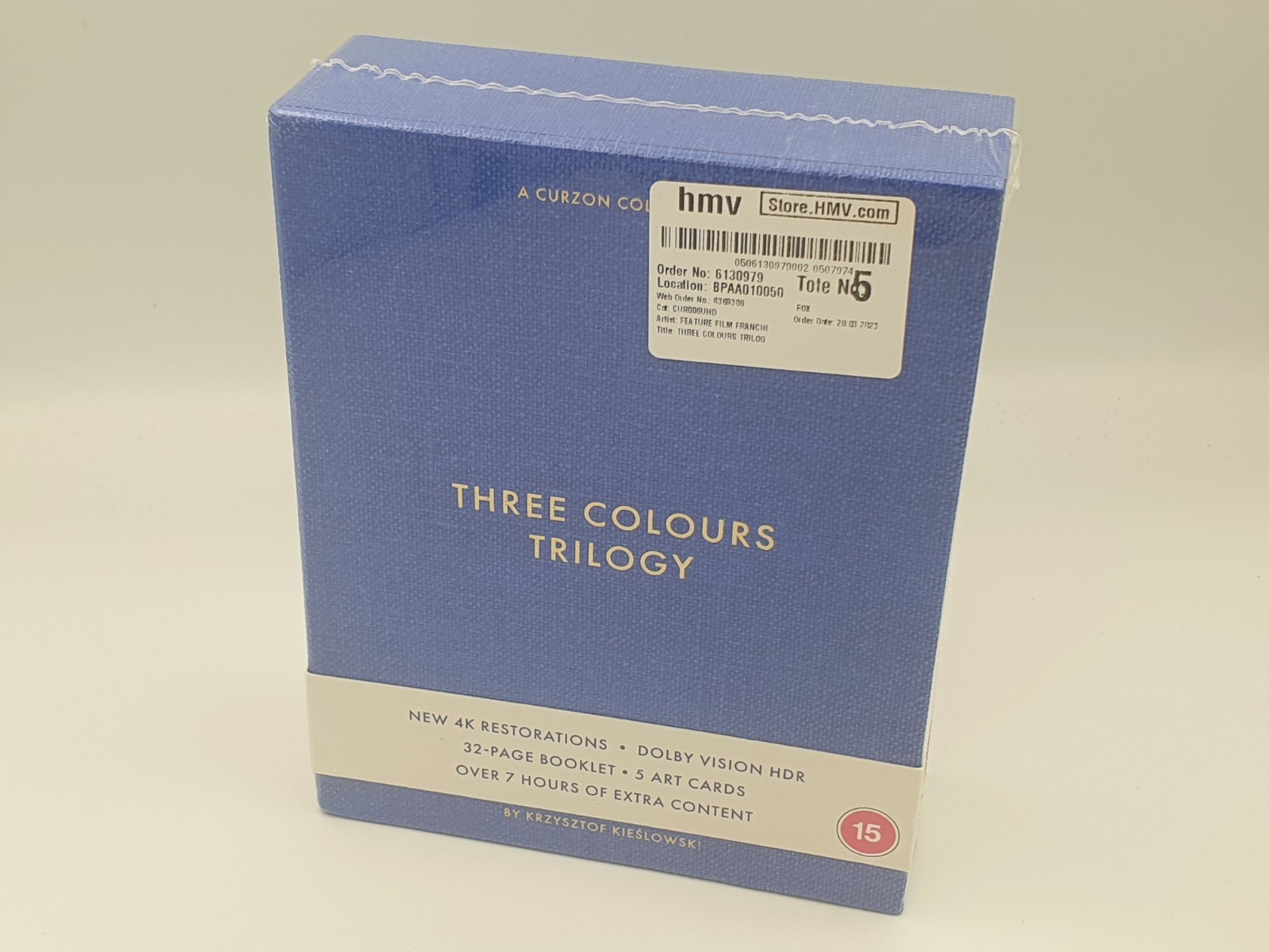 New & Sealed Three Colours Trilogy 4K & Bluray Boxset