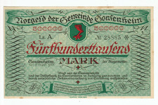 GERMANY BANKNOTE 500000 MARK GONSENHEIM 1923