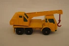 MATCHBOX LESNEY #63 Dodge Crane Truck Yellow 1960s ENGLAND