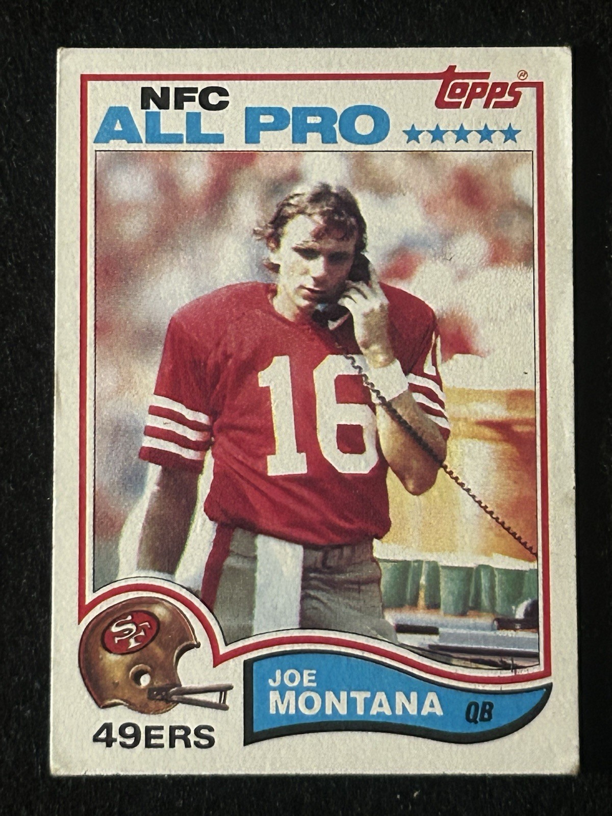 Joe Montana 1982 Topps 488 2nd Yr!  EX