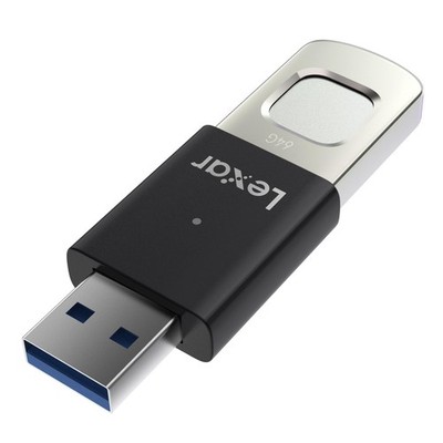 Lexar JumpDrive Fingerabdruck F35 USB Stick 32GB USB 3.0, Flash-Laufwerk