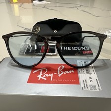 RAY-BAN ERIKA RARE New Color Mix Transparent Grey Blue Sunglasses RB 4171 6340F7