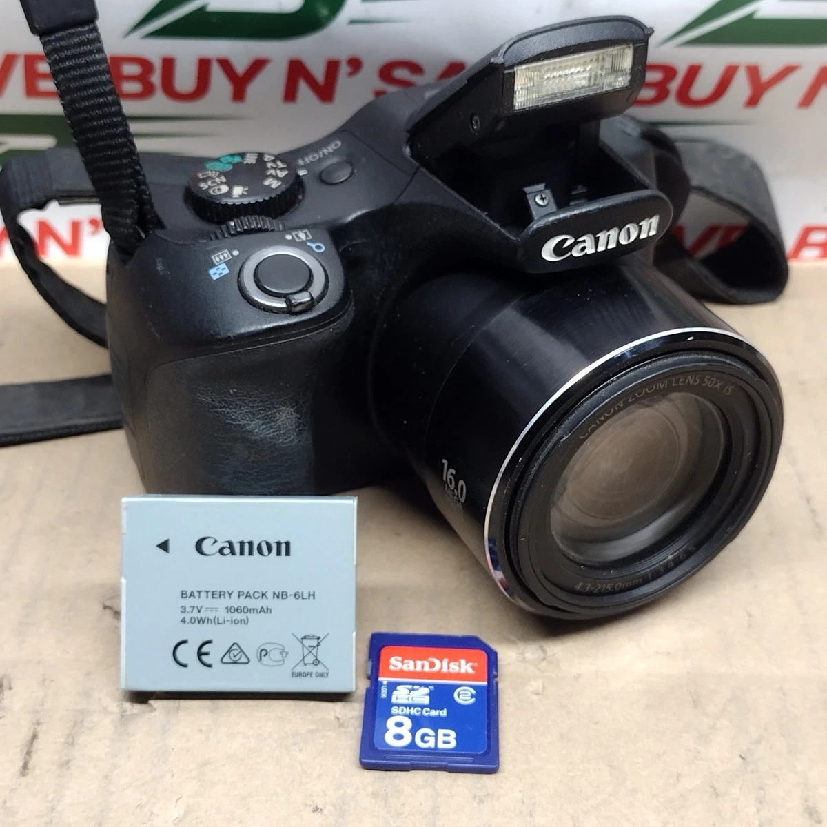 Canon PowerShot SX530 HS Digital Cameras with Built - in Wi-Fi for