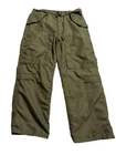 Vintage Military Pants Mens Medium Short OG 106 Vietnam 70s Trousers USAF 33X30