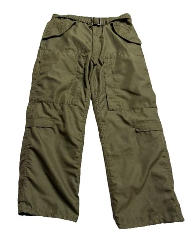 Vintage Military Pants Mens Medium Short OG 106 Vietnam 70s Trousers USAF 33X30