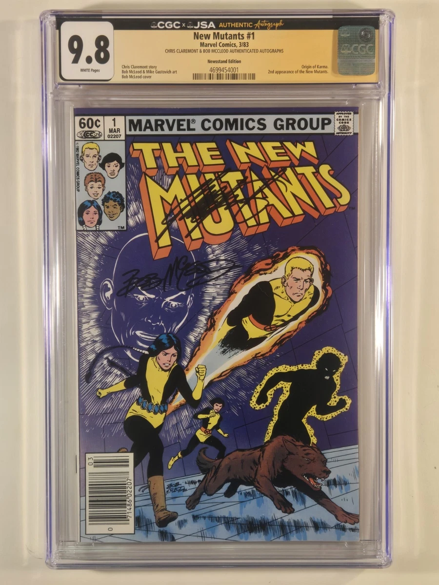 New Mutants 9.8 Near Mint/Mint, Comics Signed Graphic Novels
