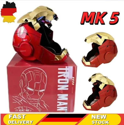 CP-AUTO Iron Man Helm 1:1 MK5 Autoking Vollautomatisch Voicecontrol/ Fernbedienung Maske
