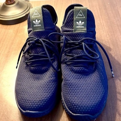 adidas Men s Pharrell Williams Tennis Hu Navy Blue Sneakers BY8719 US Size 12