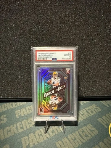 2024 Panini Donruss Elite Rookie on Deck #16 Jayden Daniels RC🔥🔥 PSA 10