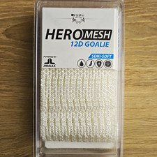 East Coast Dyes HeroMesh 12D Goalie Mesh Semi-Soft White Waterproof