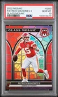 2022 PANINI MOSAIC GLASS MOSAIC #GM3 PATRICK MAHOMES II PSA 10