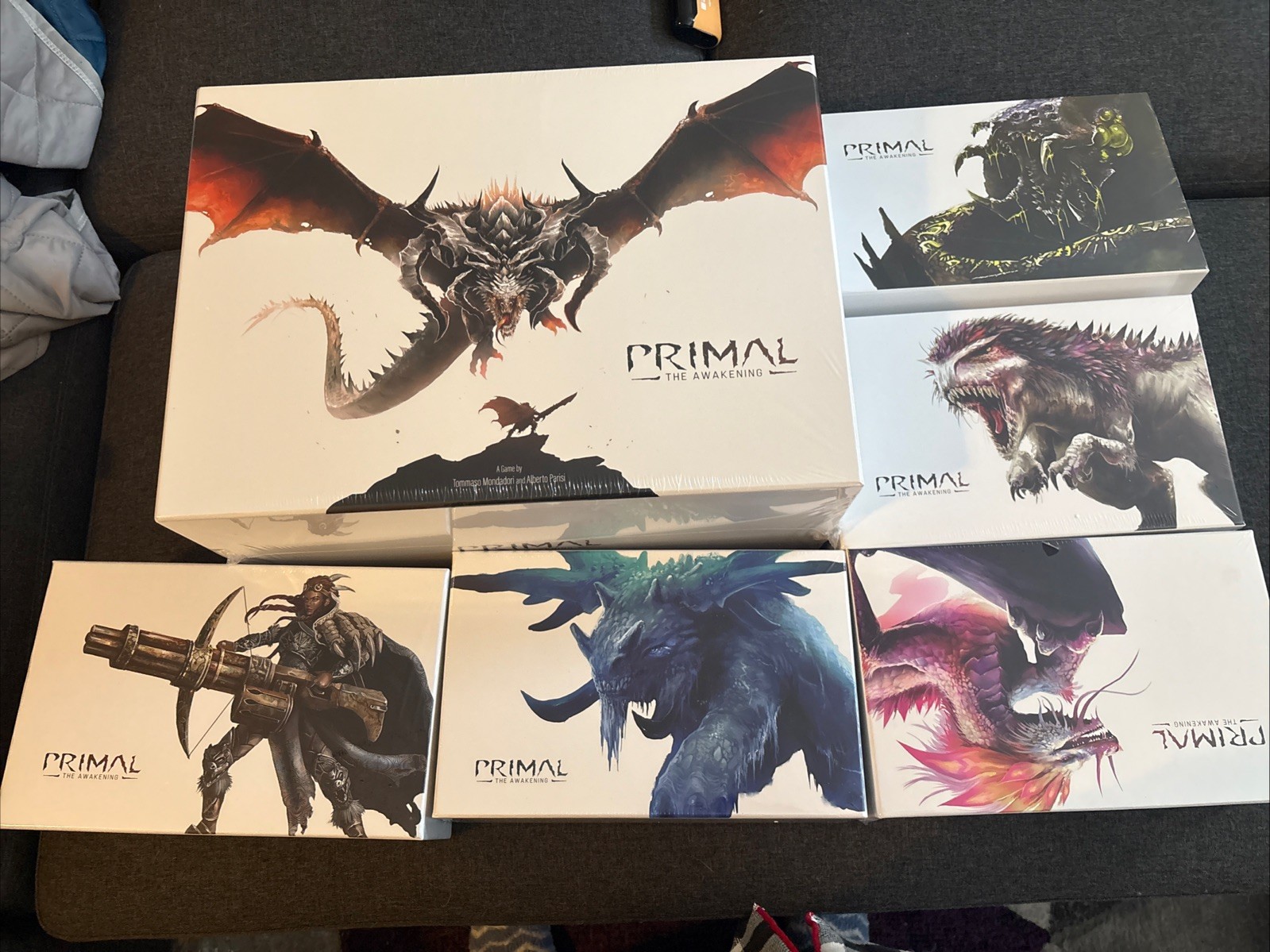 Primal the Awakening Board Game Kickstarter All-In Pledge