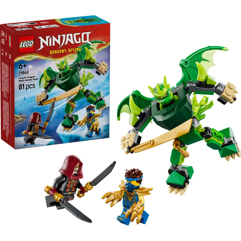 Lego® Ninjago™ Lego® Ninjago 71862 Lloyds Drachen-Mech Battle Set - Bild 9