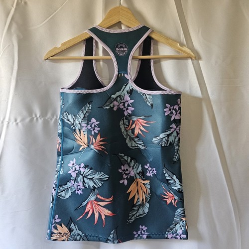 NWT Dakine Women's 1MM Neo Vest WAIMEA 10002326 Top Zip-Up Wetsuit FREE SHIPPING - Picture 4 of 10