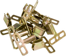Steel Shutter Clips for Vinyl Shutters - Bag of 12