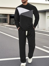 Mens Sweatsuits 2 Piece Sport Tracksuit Jogger Sweat Suits Jogging Outfits