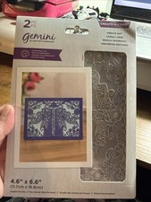Gemini Ornate Gift Die 2pc Create a Card by Crafters Companion Gift Box Die HTF
