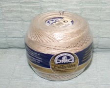 DMC Cebelia 10 3033 Mocha Cream Cotton Thread Crochet Craft Made in France