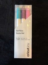 Cricut Joy 1.0 GEL PEN SET Teal Purple Pink 3pc NEW