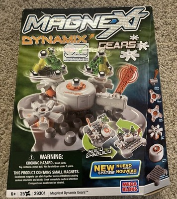 SEALED 2008 Mega Bloks Magnext Dynamix Extreme Gears Pack 29301