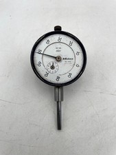 Mitutoyo No. 2904 Analog Dial Test Indicator Depth Gage .001" White Black