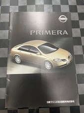 Jdm Nissan Primera P12 Series Sales Catalog Brochure Japanese Dealer Original Ra