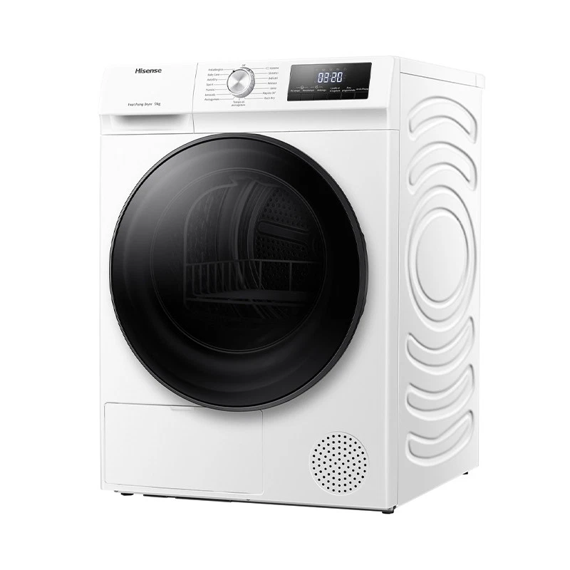 DHQA902U asciugatrice Libera installazione Caricamento frontale 9 kg A++ Bianco - Immagine 4 di 4