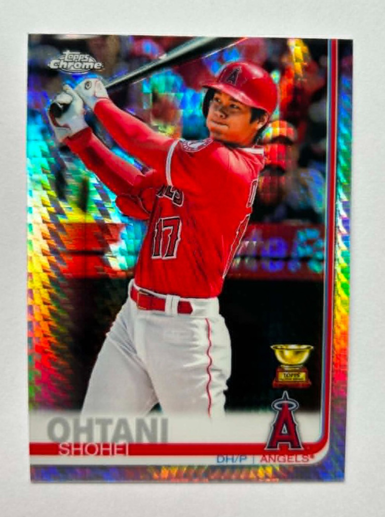 Shohei Ohtani, Prism Refractor #1 - 2019 Topps Chrome