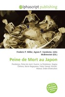 Frederic P. Miller (U. A.) | Peine De Mort Au Japon | Taschenbuch | FranzöSisch
