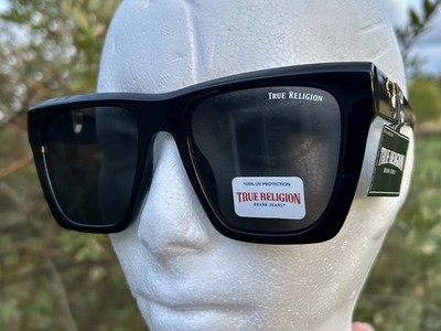 Womens True Religion Sunglasses TR57230 Black/Gray Oversized  display picture 1