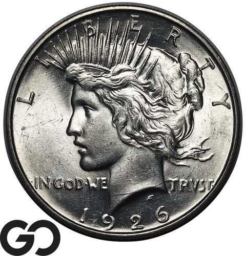 1926-D Peace Dollar, Lustrous Solid Gem BU++