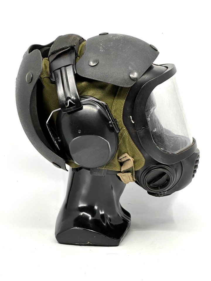Tenet movie screen used prop flight deck helmet + gas mask-Mira Safety ...
