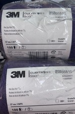 3M 5&rdquo; Cubitron II Stikit 775L 86810 PSA, 80+ Grit Ceramic  TWO Rolls - 200 Discs