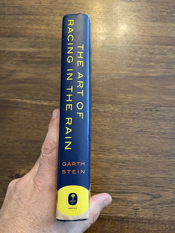 SIGNED Art of Racing in the Rain By Garth Stein 1st Printing Edition 2008 HCDJ Foto 4 de 4