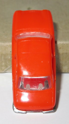 D Old Made In France 1966 Micro Norev Ho 1/87 Peugeot 204 Orange #532 - Picture 5 of 6