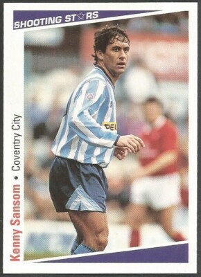 SHOOTING STARS-1991-92-#058-COVENTRY-QPR-NEWCASTLE-ARSENAL-ENGLAND-KENNY SANSOM