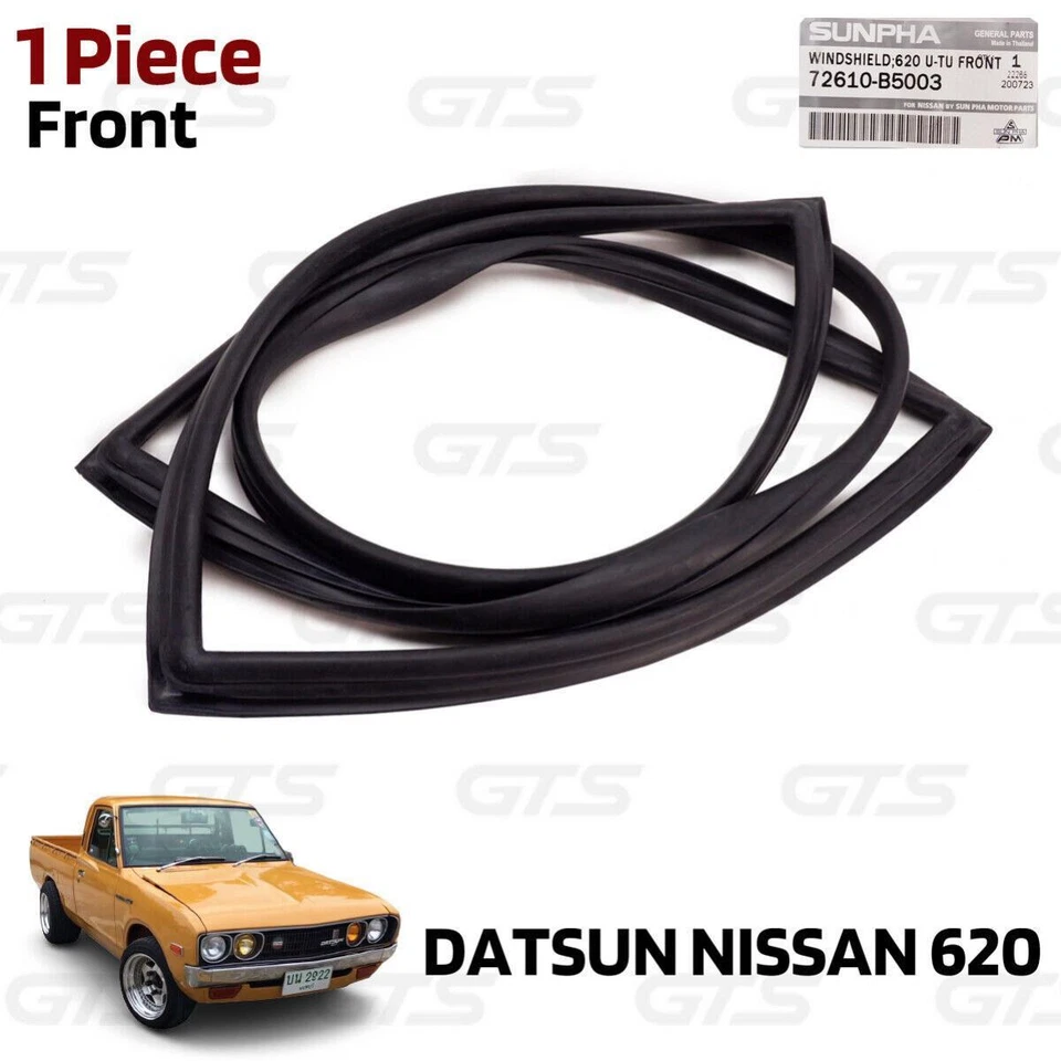 Front Windshield Weatherstrip Rubber Seal For Datsun 620 Pickup 1976 - 1979 Foto 3 de 4