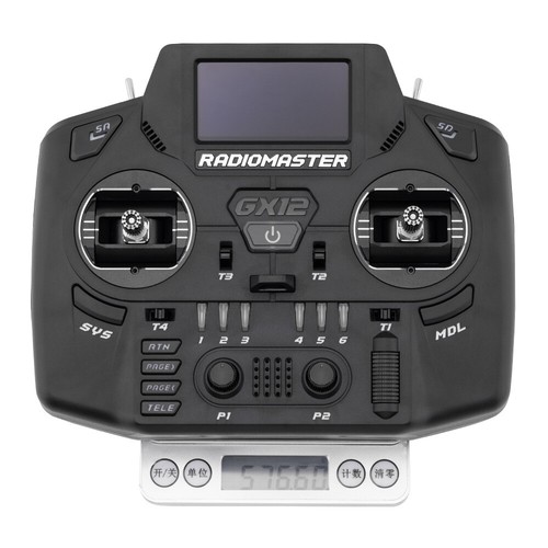 Radiomaster GX12 Radio Controller Transmitter ELRS Dual-band 2.4GHz/900MHz 16CH - Picture 15 of 24