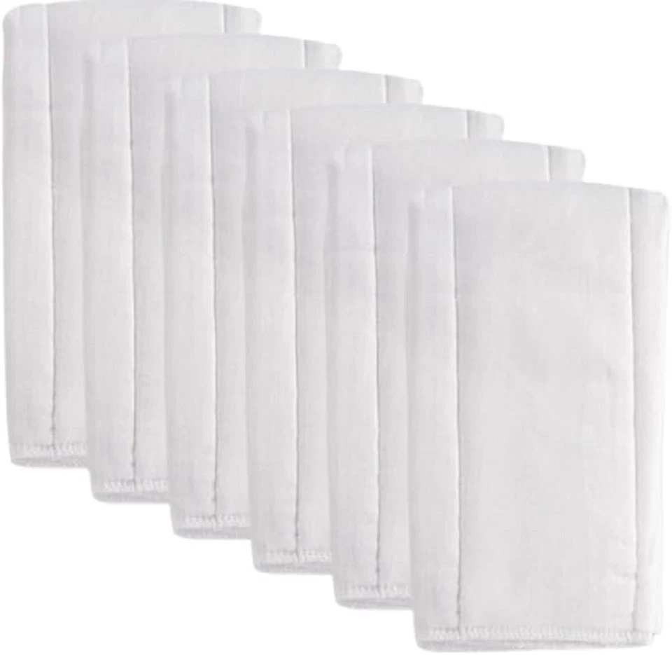 New 100% Cotton Large Diaper Cloths - Highly Absorbable, Soft & Reusable Diaper - Image 2 of 4