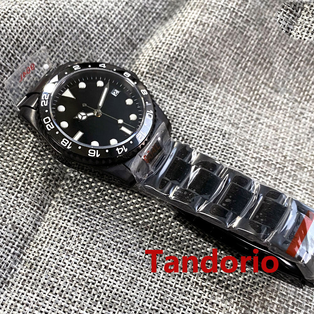 China Fabrik Tauchen 40mm Saphirglas Nh35 Miyota 8215 Pt5000 Rose Gold Automatische Luxus Uhr Für Armbanduhr Mann