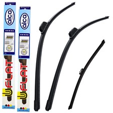 Juego completo de 3 escobillas limpiaparabrisas Alca Flat para Kia Niro 2016-2022 AH2616H12x3