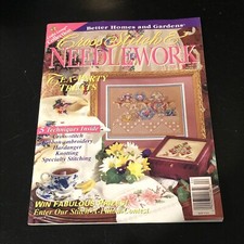 Cross Stitch And Needlework Magazine April 1997 Tea Party